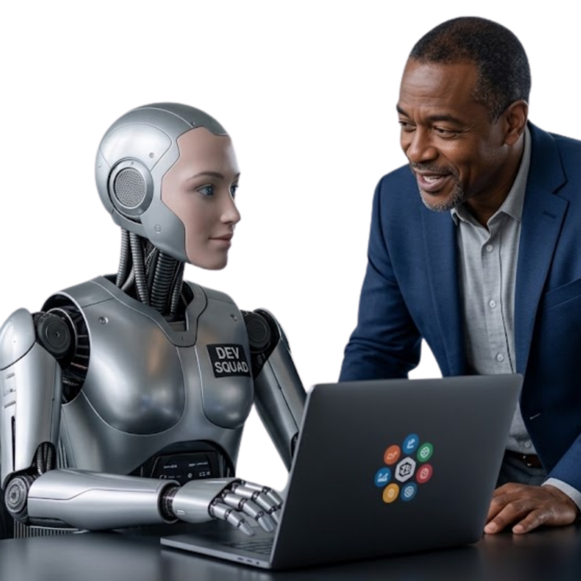 ai and human working together